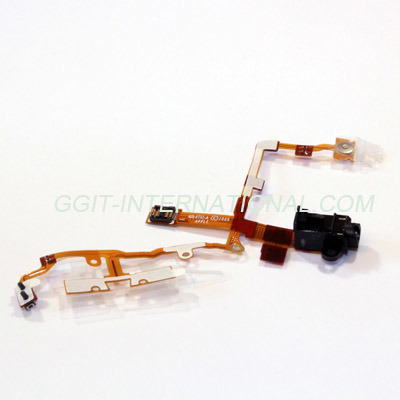 Headphone Jack Flex Cable Black for iPhone 3GS