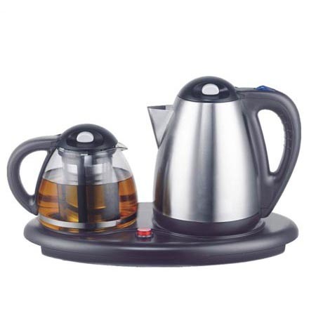 Stainless Steel Electric Kettle Set