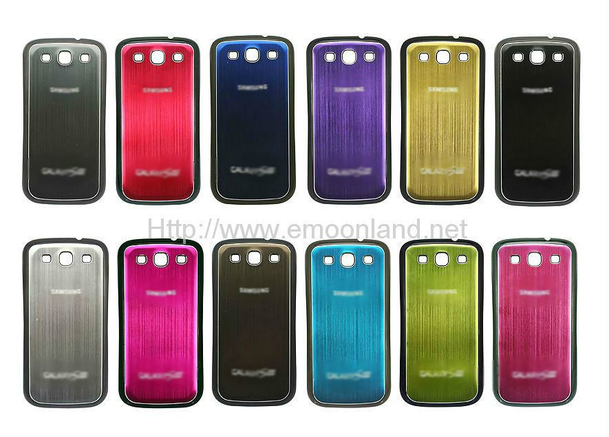 Brushed Housing Battery Cover for Samsung I9300