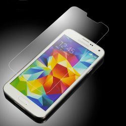 for Samsung Galaxy S5 I9600 2.5D and Anti-Fingerprint 9h Tempered Glass Screen Protector