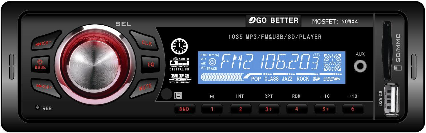 Car MP3 Player (GBT-1035) 