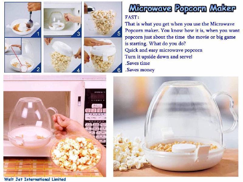 Microwave Popcorn Maker