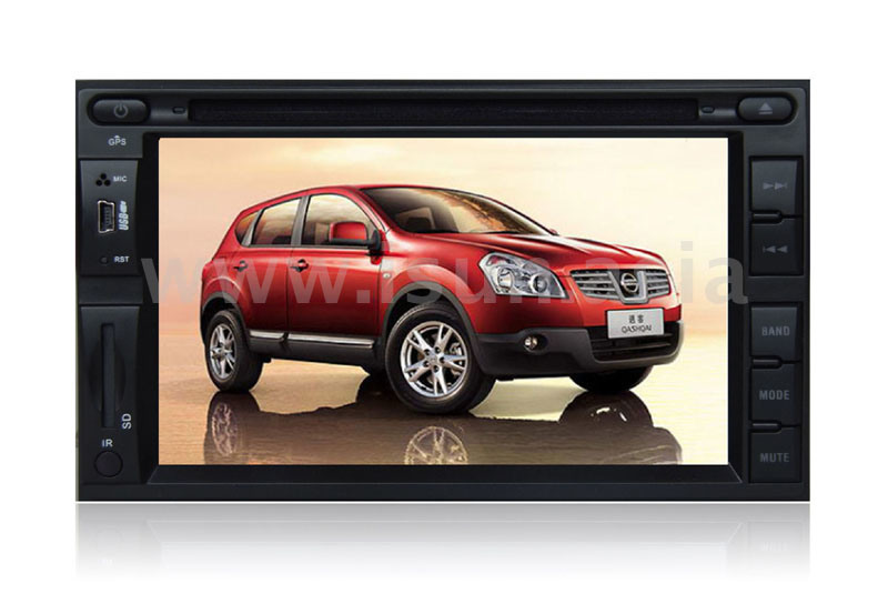 2 DIN Car DVD Player with GPS for Nissan Qashqai (TS6783)