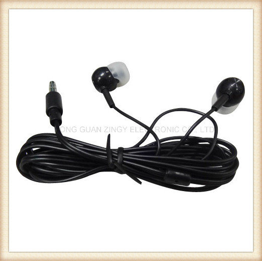 Wholesale Cheap Earphone with Black Color