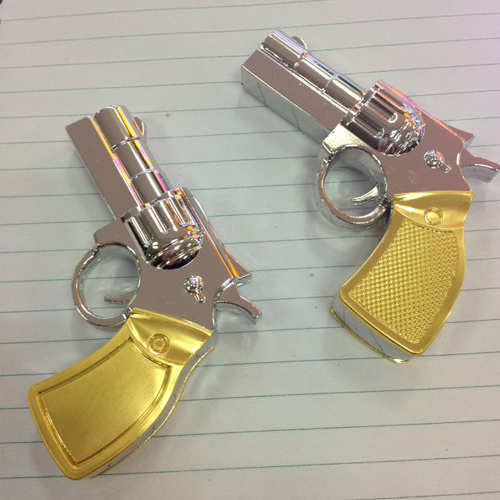 Promotional Metal Gun USB Flash Drive