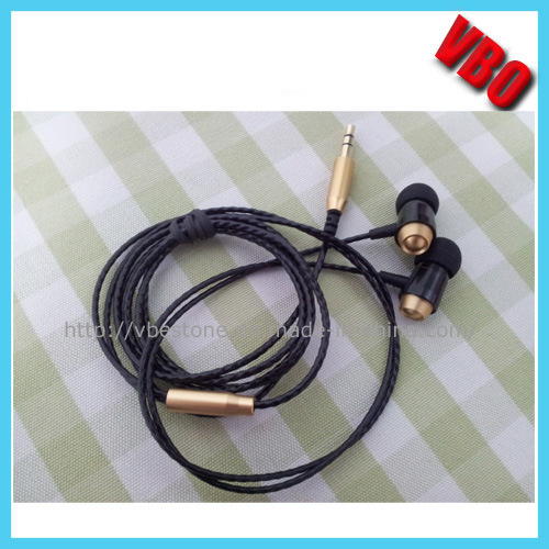 New Developped Dynamic in-Ear Metal Earphone with Extra Bass (10A88)