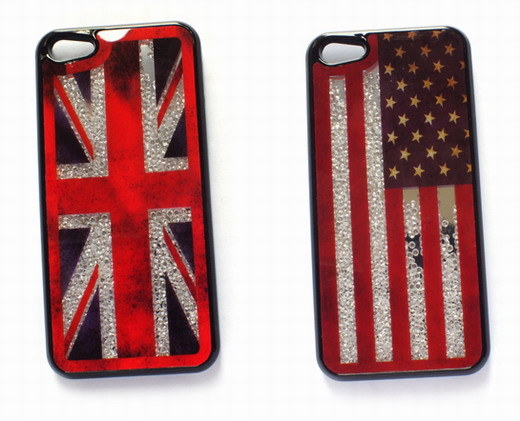 Fashion Flag Diamond Case for iPhone