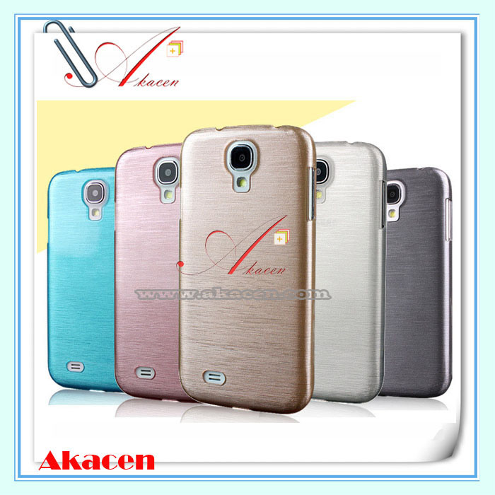 Brushed Plastic Mobile Phone Case for Samsung Galaxy S4 I9500 I9502 I9505