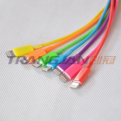 Colorful 8pin USB Cable for iPhone 5