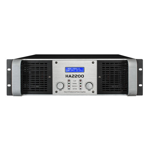 Professional Power Amplifier 3u Ha Series with Work Mode Display