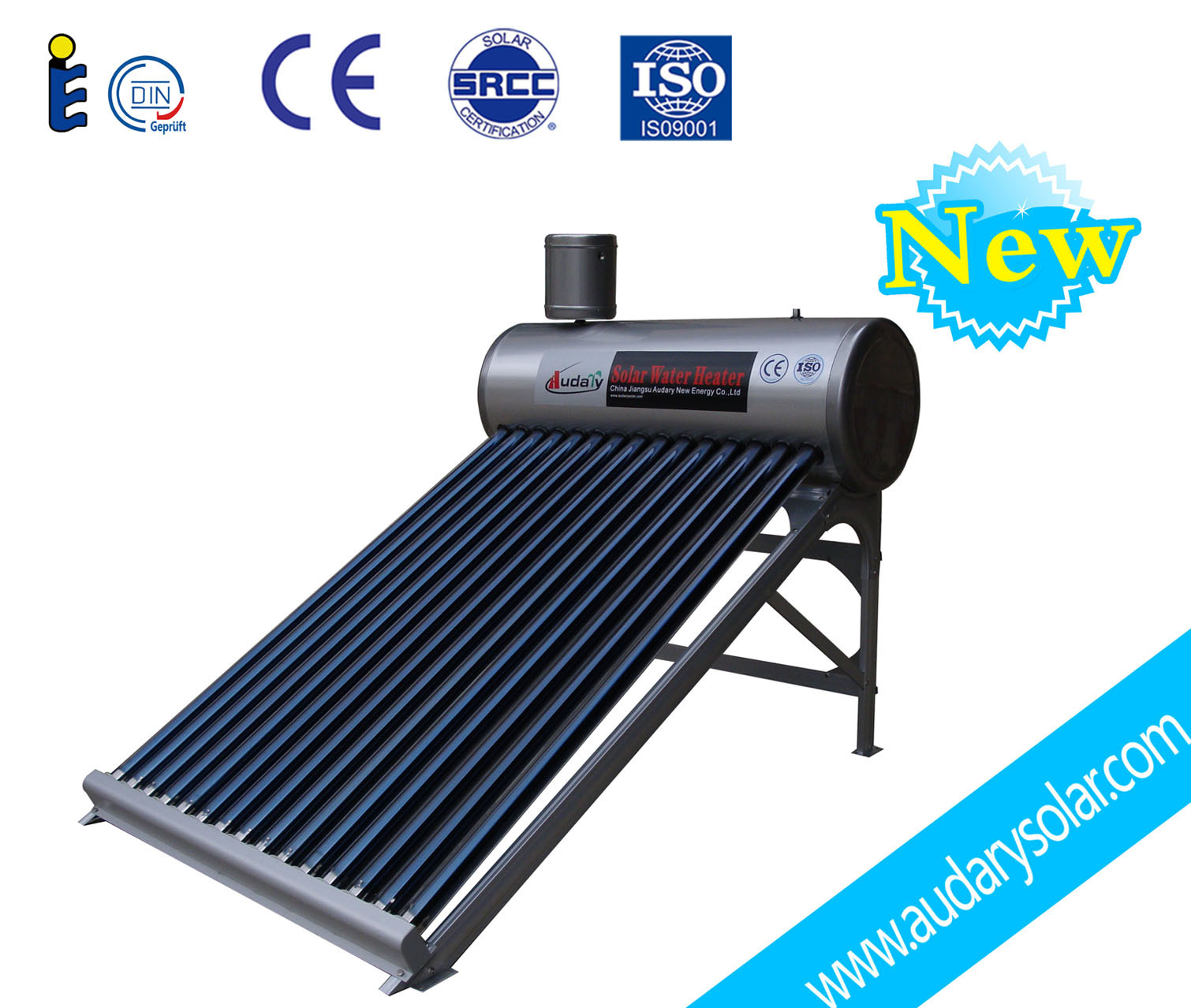 Solar Hot Water Heater with Controller