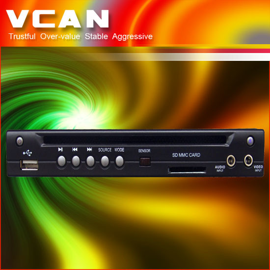 Car Half DIN DVD Player (DVD-600)