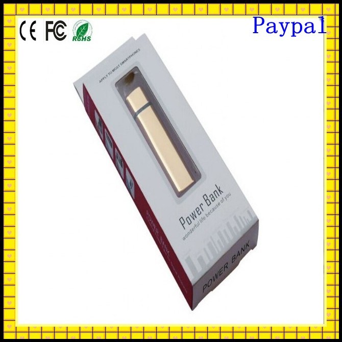 Bulk CE, FCC, Certified Rechargeable 5200mAh Power Bank (GC-PB203)