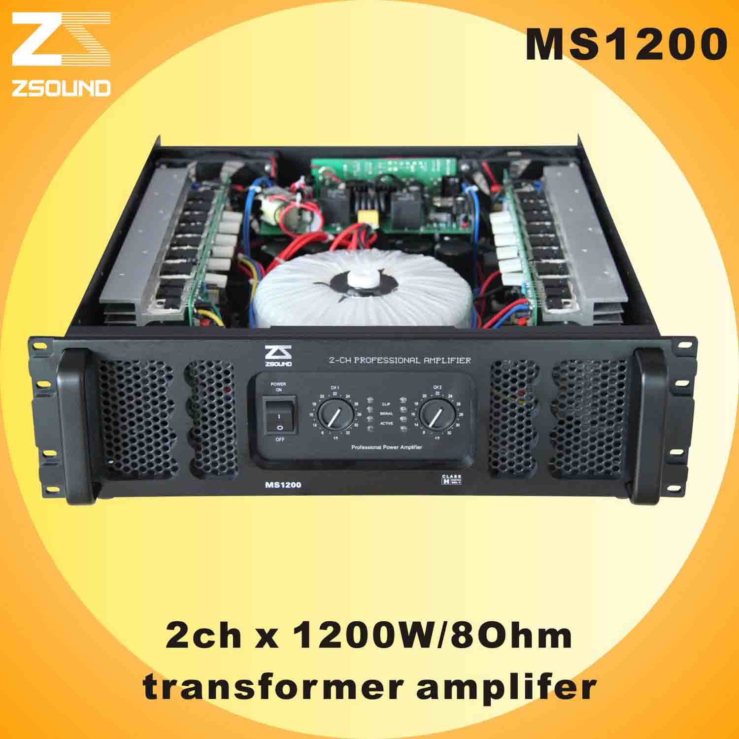 Professional High Power Amplifier (MS1200)