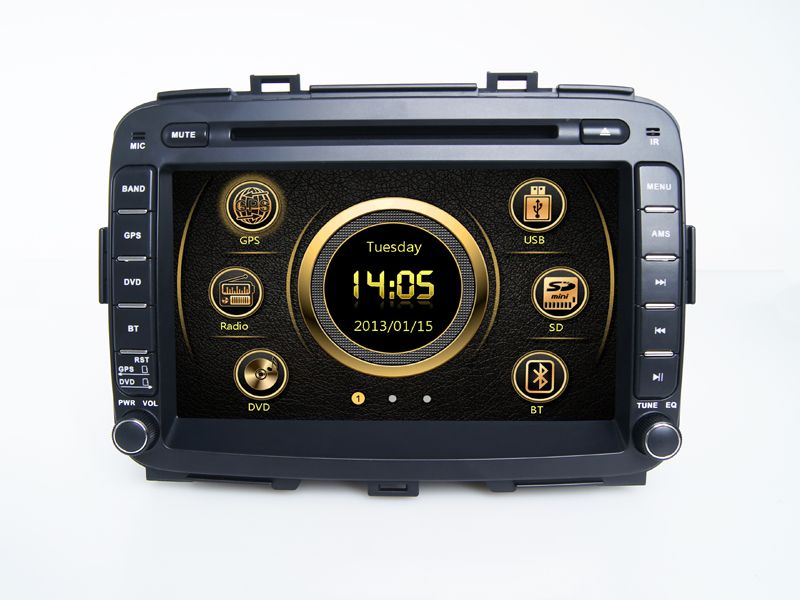 DVD Auto GPS Audio Stereo Navigation System KIA Carens