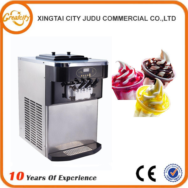 High Quality Restaurant Table Top Small Mini Ice Cream Machine