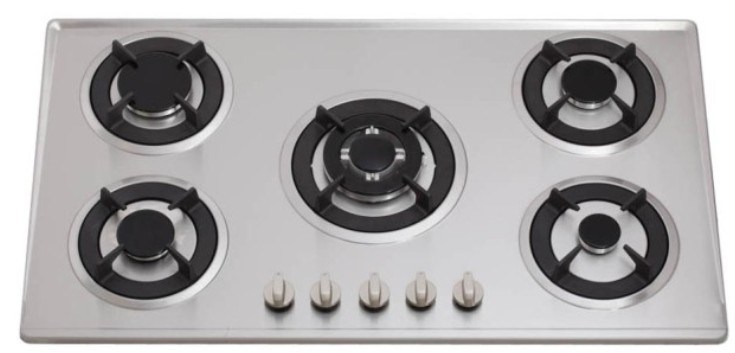 Kitchen Appliance Buitt-in Ss 5 Burner Gas Cooker