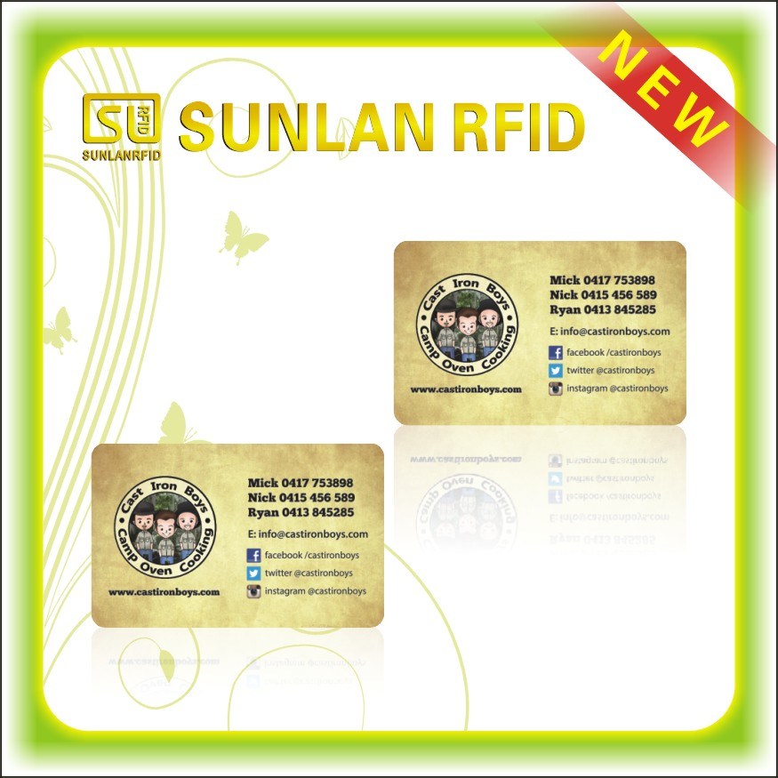 13.56MHz Custom Contactless Card Smart Card RFID Card