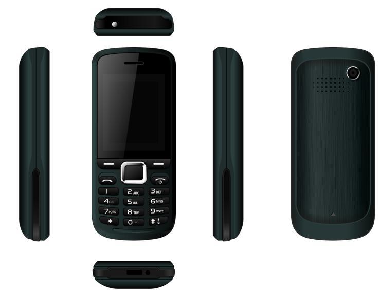 1.8 Inch Feature Phone with Spreadtrum 6531 32+32 Memory MP3MP4 FM, Camera, Video Torch