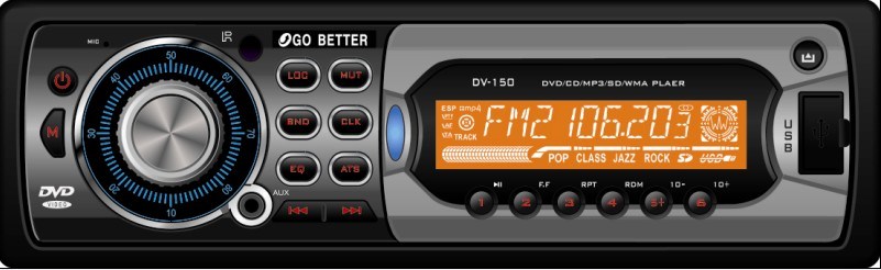 Car DVD Player (DV-150) 