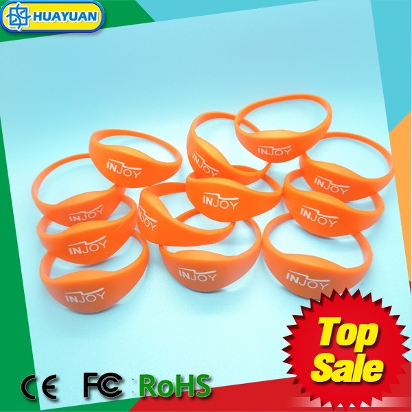 Icode Sli Rewearable Repeat Use RFID Silicone Gym Braceclet Wristband