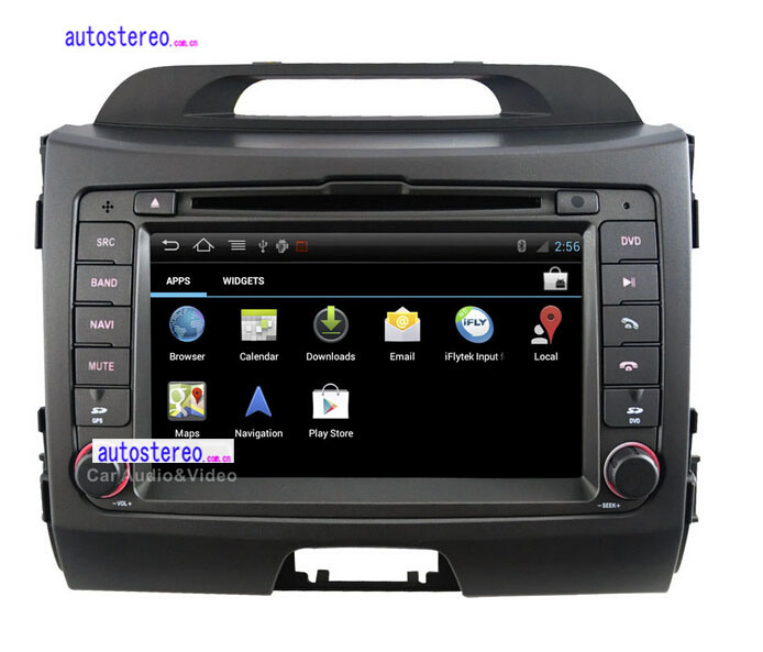 Android 4.0 Car GPS for KIA Sportage GPS Sat Nav Multimedia DVD Player Autoradio