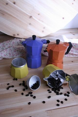 Color Coffee Pot