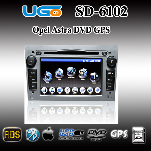 Opel Astra Car DVD GPS Player (SD-6102)