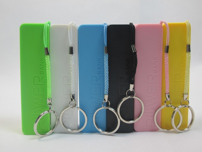 Fashionable and Portable Power Bank 2600mAh for Mobile Phones