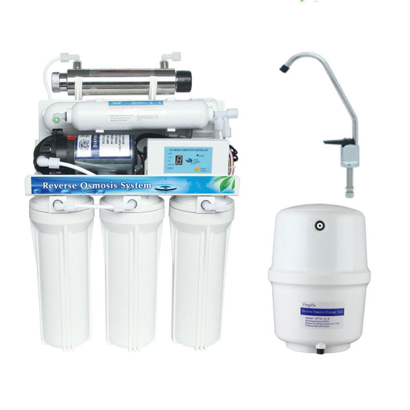 50gpd RO Water Purifier with Post UV Sterilizer