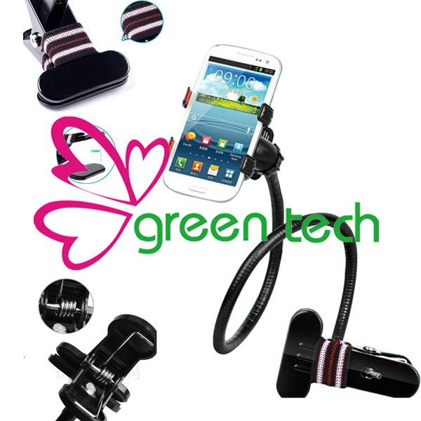 2014 New Popular Smartphone Holder Lazypod Adjustable Arms Two Clip Holder Lazypod