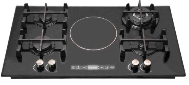 Hot Selling! Four Gas +One Electrical Hotplate Gas Stove