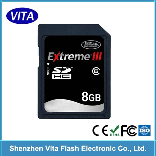 8GB SDHC Card for Digital Camera