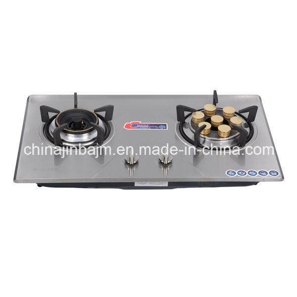 2 Burners 710 Length Stainless Steel 7-Eyes Built-in Hob/Gas Hob