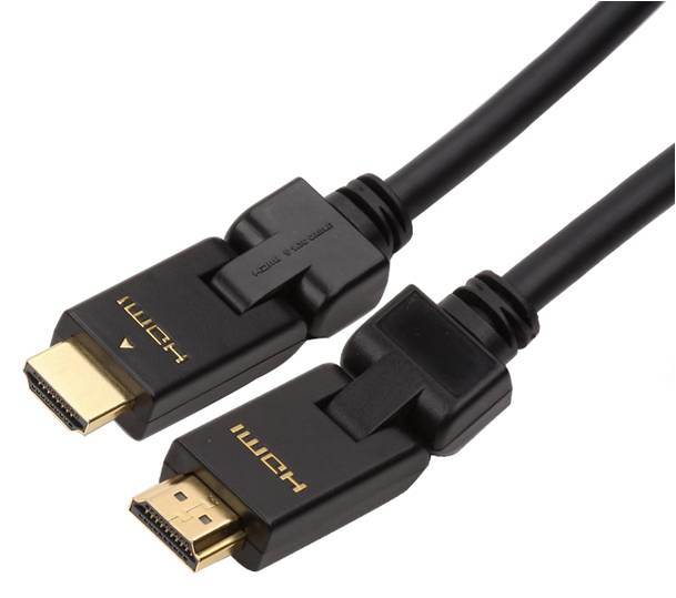 180 Degree Rotating 1.4V HDMI Cable