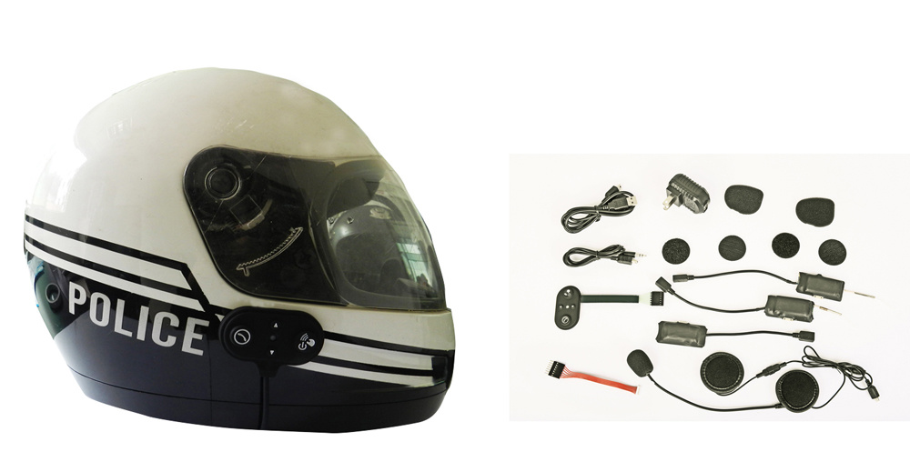 Motorcycle Helmet Bluetooth Intercom Headset