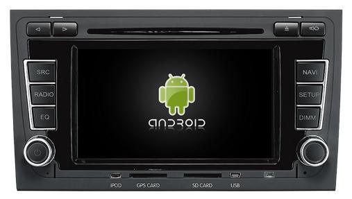 Android 4.4.4 Car GPS MP5 Player for Audi A4/S4/RS4