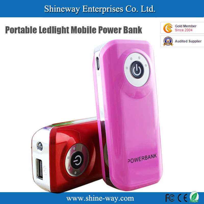 Top Quality Universal Portable Ledlight Mobile Power Bank (PB125)