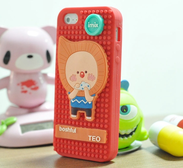 2014 Fashion Newest 3D Silicone Cheap Animal Mobile Cover (BZ-SC011)