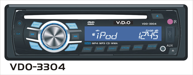 In-Dash DVD Player-VDO 3304