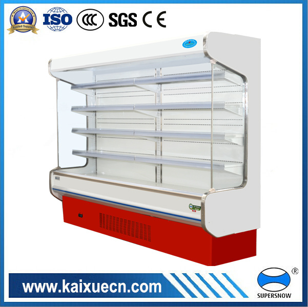 Large Display Area Upright Display Refrigerator