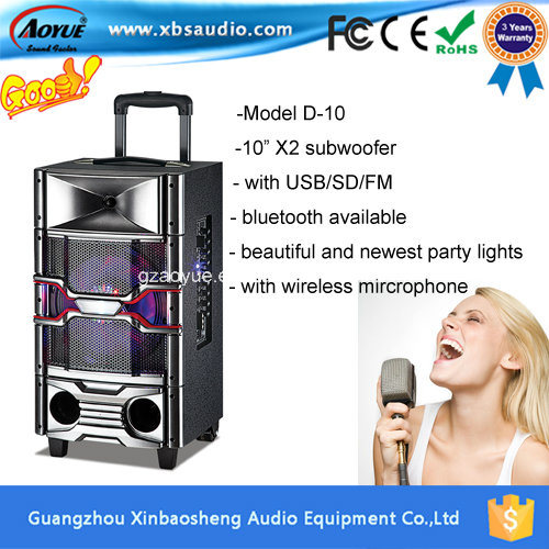 Super Bass Professional Wireless Outdoor Speaker with FM Radio