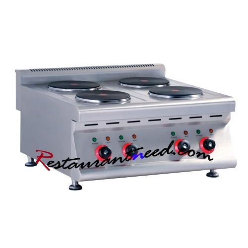 Counter Top Electric 4 Hot-Plate Cooker