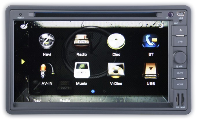 Special Car DVD Player for Volkswagen Sagitar/Caddy/Touran 7