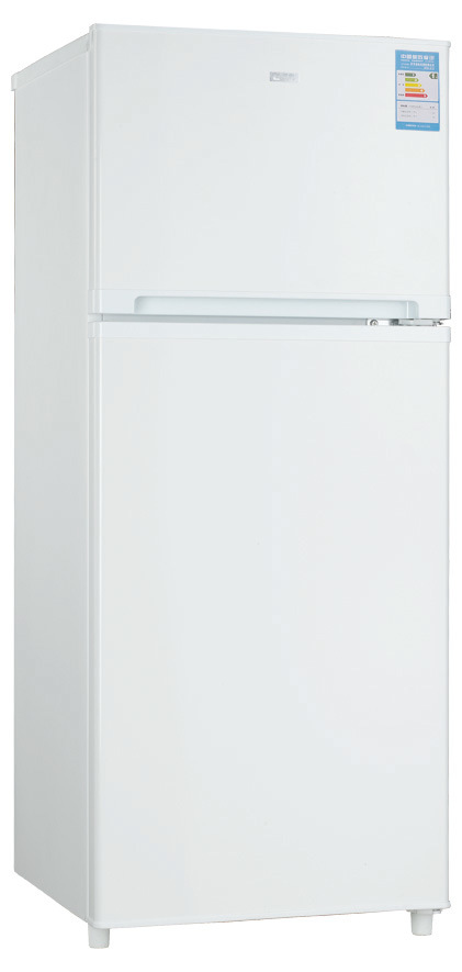 High-End Classic White Door Color Bcd-118L Solar Refrigerator