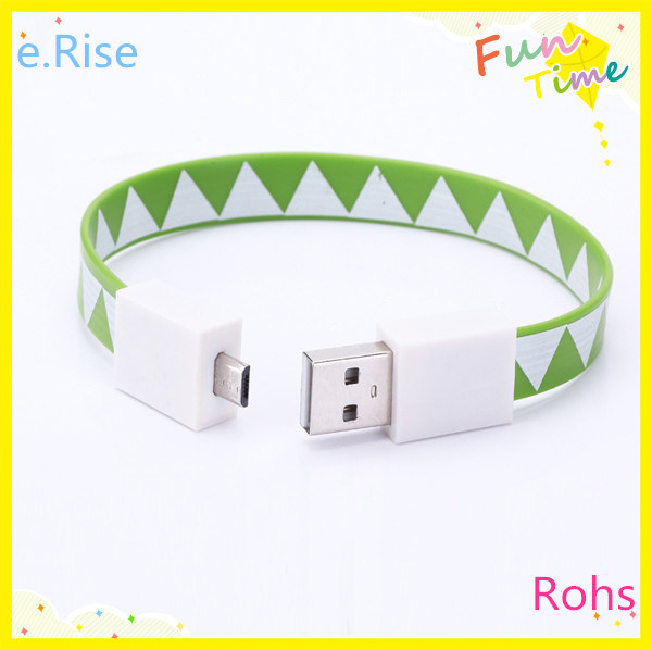 Popular Bracelet Shaped Micro USB Cable (ERA-29)