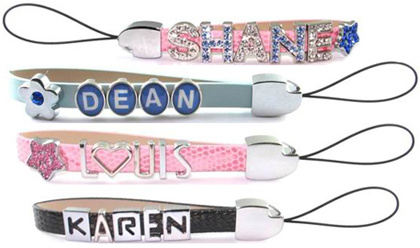 Rhinestone Mobile Phone Strap (PH001)