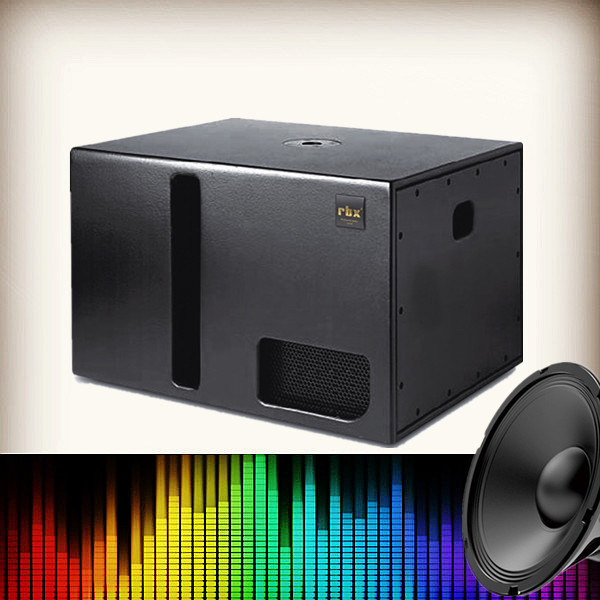 RF-115b Single 15 Inches 1000W B&C Box Subwoofer