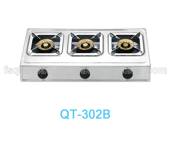 Gas Stove Triple Burners