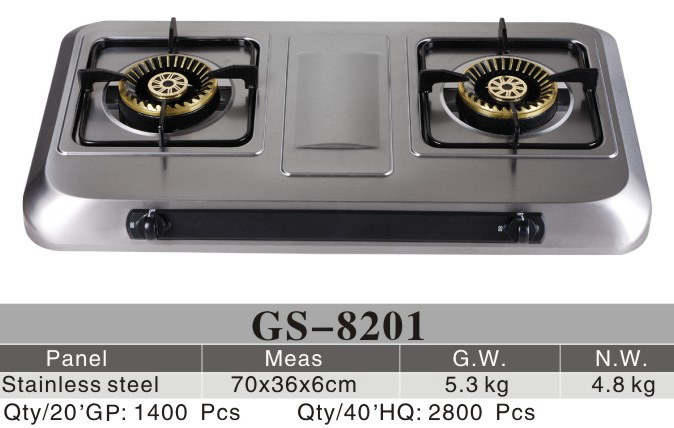 Double Burner Gas Stove